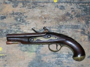 English Coat pistol