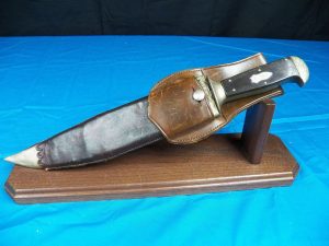 Bowie Knife and Scabbard