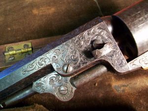 Factory Cased and Engraved '49 Colt