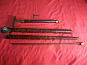 Pneumatic Cane Gun