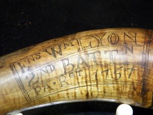 F & I War Powder Horn
