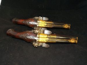 Pr. of French & Indian War D/Barrel