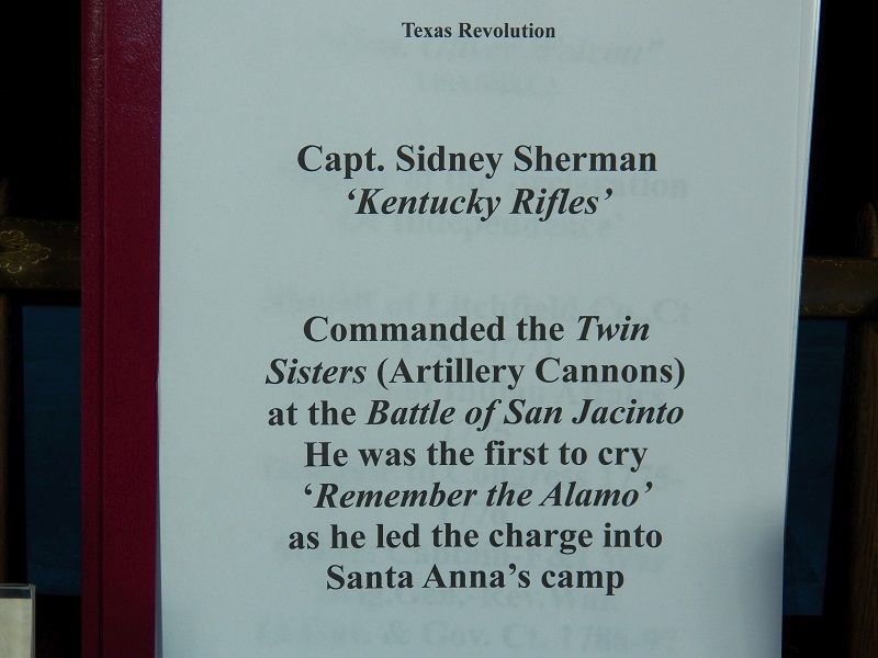 Capt. Sidney Sherman-Kentucky Volunteer Newport Rifles-1835