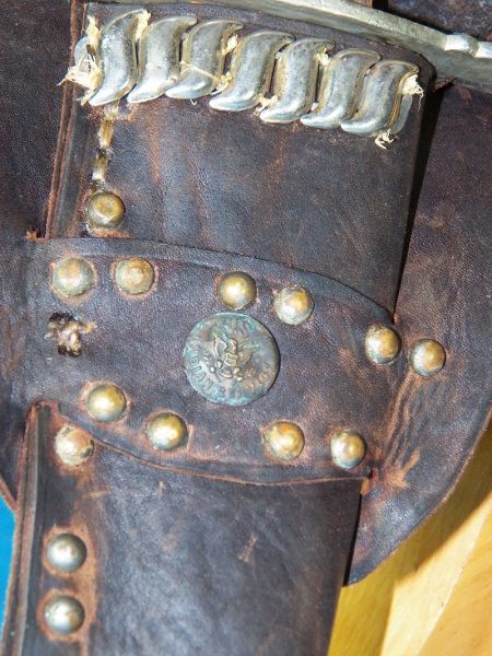 60 Colt Conv.12 stop w/Holster Rig & Bowie