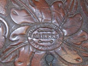 Western Saddlebags w/hidden 1877 Colt 'Thunderer'