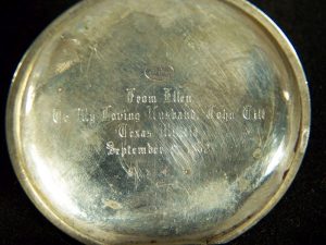 Civil War Pocket Watch-Texas