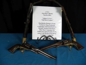 Pr. of Confederate 1860 fluted Army Colt's