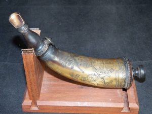 French & Indian War Powder Horn