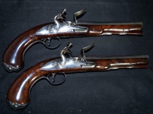 F & I War British Officer's Pistols