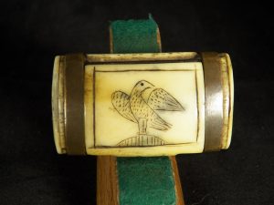 19th century Whalebone Scrimshaw
