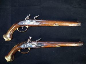 Mid 18th Century F/L 'Dueling' Pistols