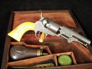 Factory Cased & Engraved 1849 Colt - Texas