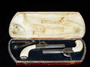 Cased Pr. Perc.Pocket Pistols