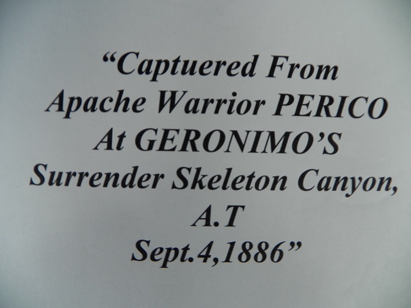 Rem. Carbine .44 cal.- Apache Warrior "Perico"