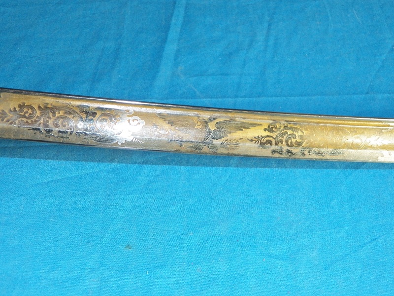 C.W. Gen. Kitching's  Mdl.1840 Officers Sword