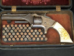Cased S&W #1 2nd Issue- Capt.J.M.Ayer