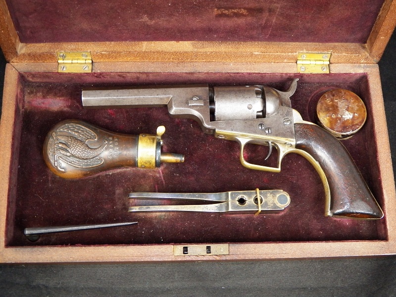 Cased Mdl.1848 Colt Pocket Pistol