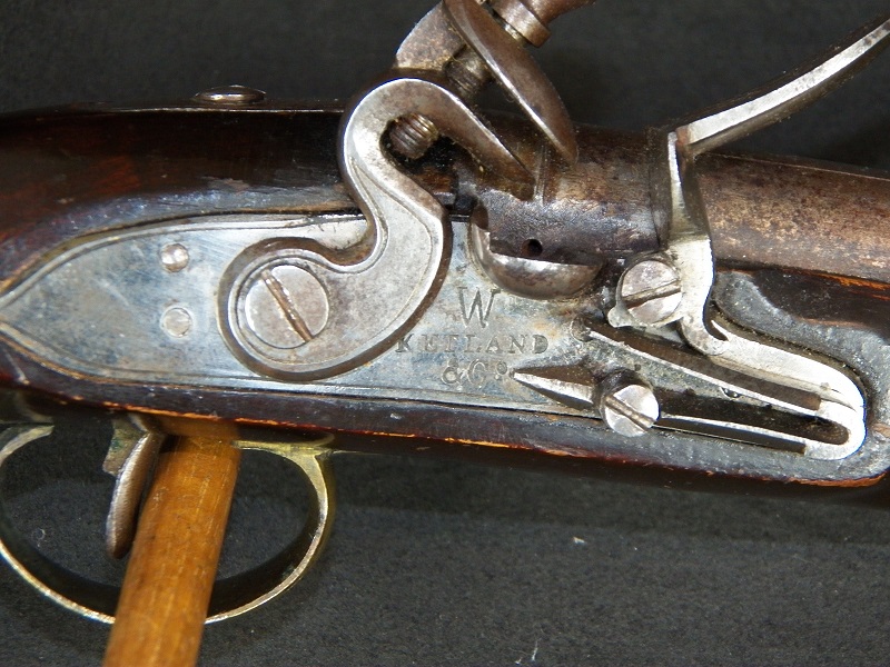 Pr. Early 19th Century Belgian F/L Pistols